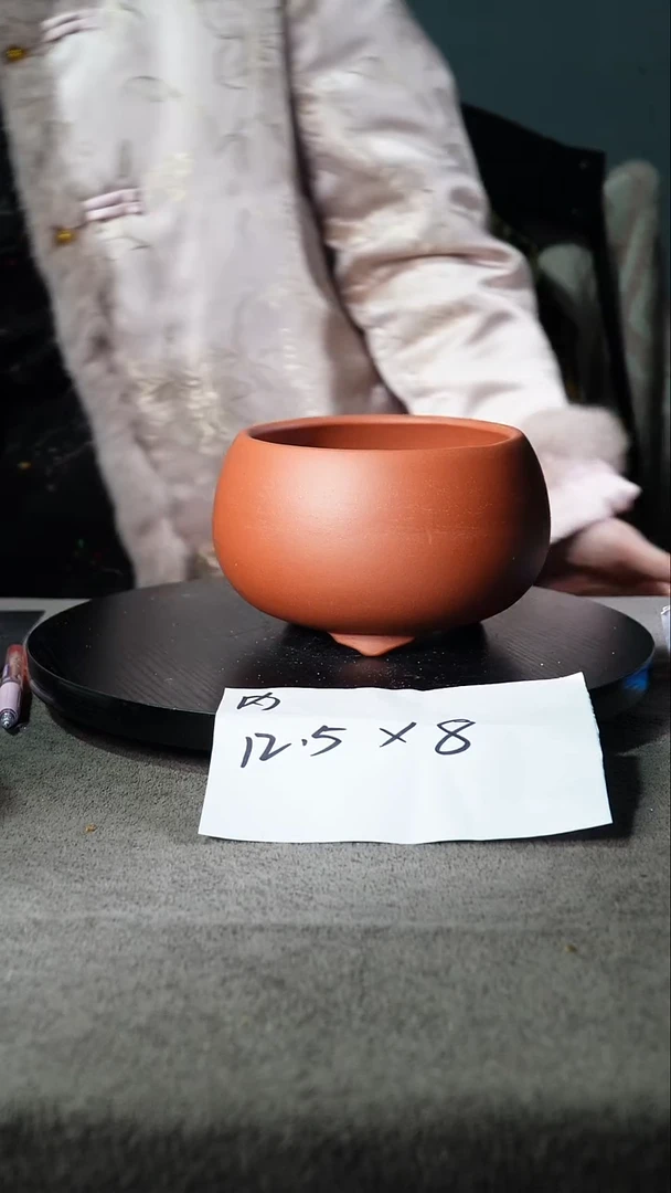 宜兴紫砂小小花盆