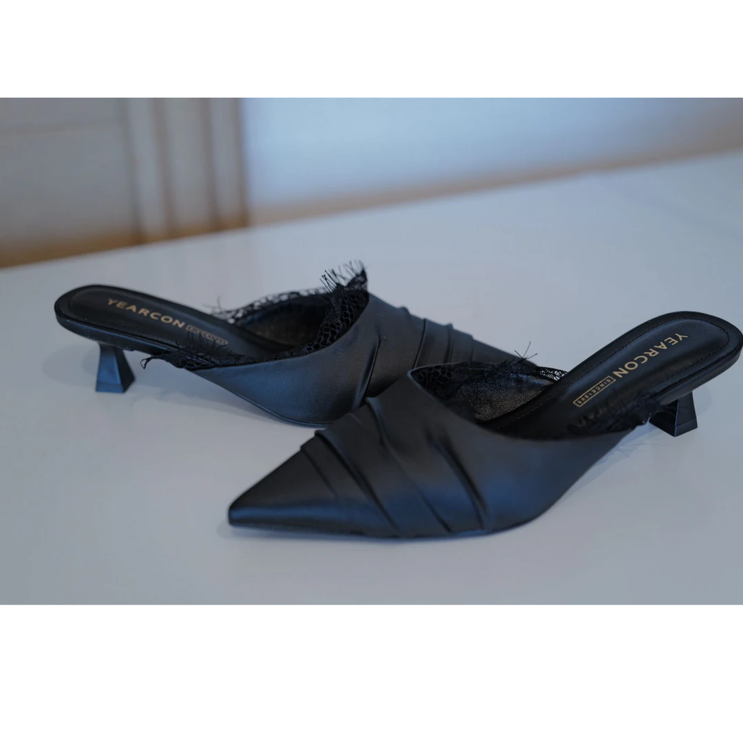 意尔康25年新款时尚小香风女鞋5451GR30821U