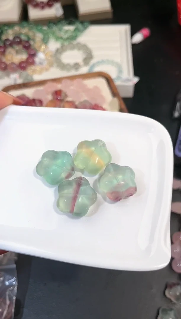 手链未镶嵌萤石多样性发一Q6绿星星