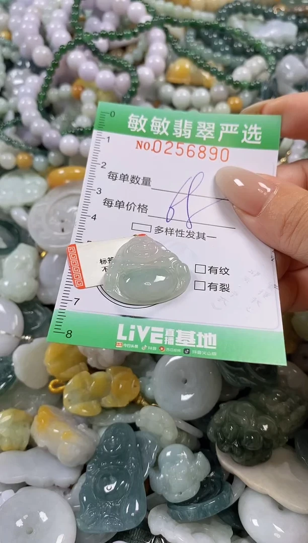 翡翠未镶嵌颈饰闪购0256890