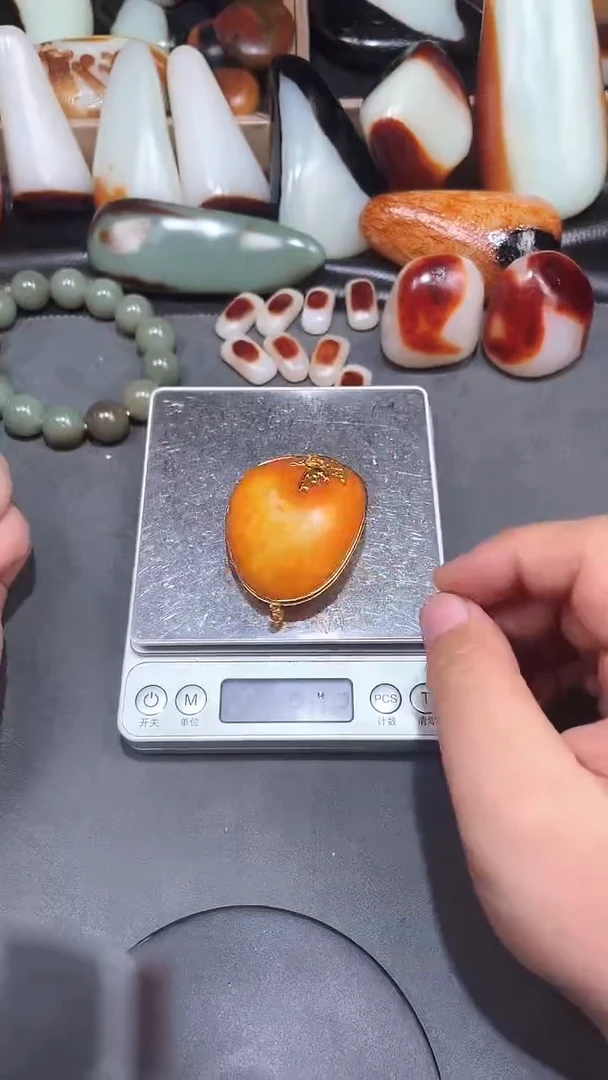 【闪购商品】和田玉挂件未镶嵌YL-LL-2.8-24多样性发货