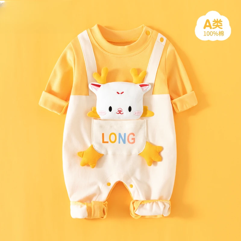 春装1套 0-36月婴儿衣服春秋夏女宝宝宝婴幼儿夏季夏天空连体衣