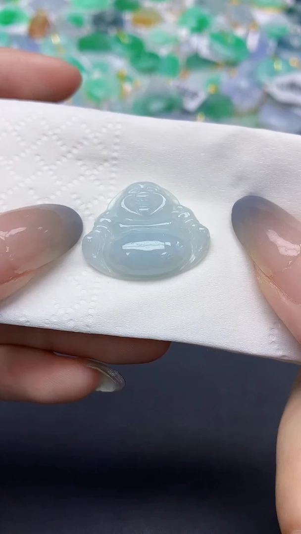 翡翠未镶嵌颈饰天然缅甸a货翡翠