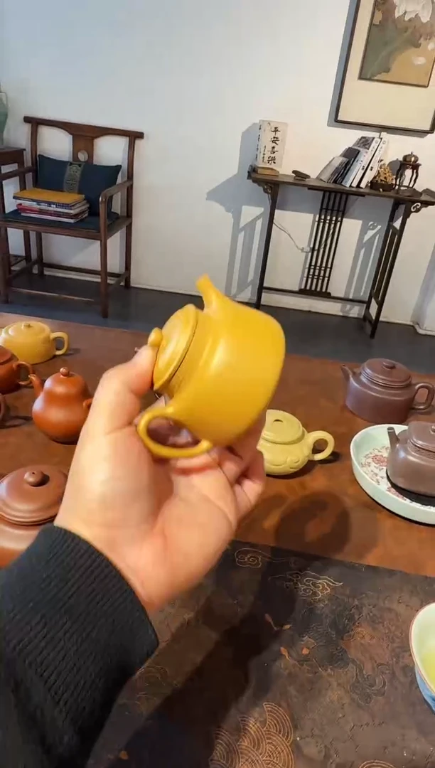 茶壶紫砂泷黄金段言心