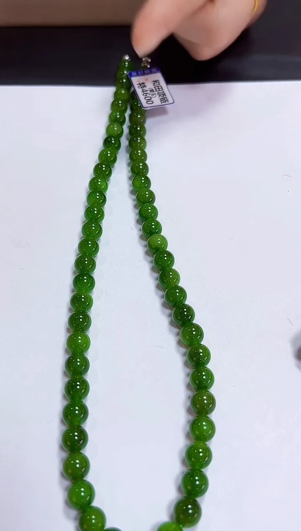 颈饰未镶嵌和田玉项链8