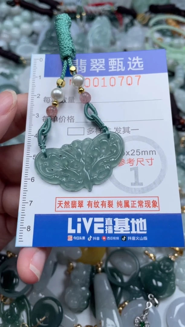 颈饰未镶嵌翡翠10707