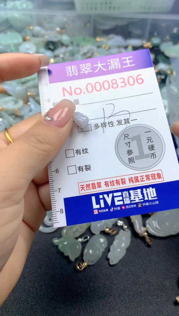 颈饰未镶嵌翡翠8306