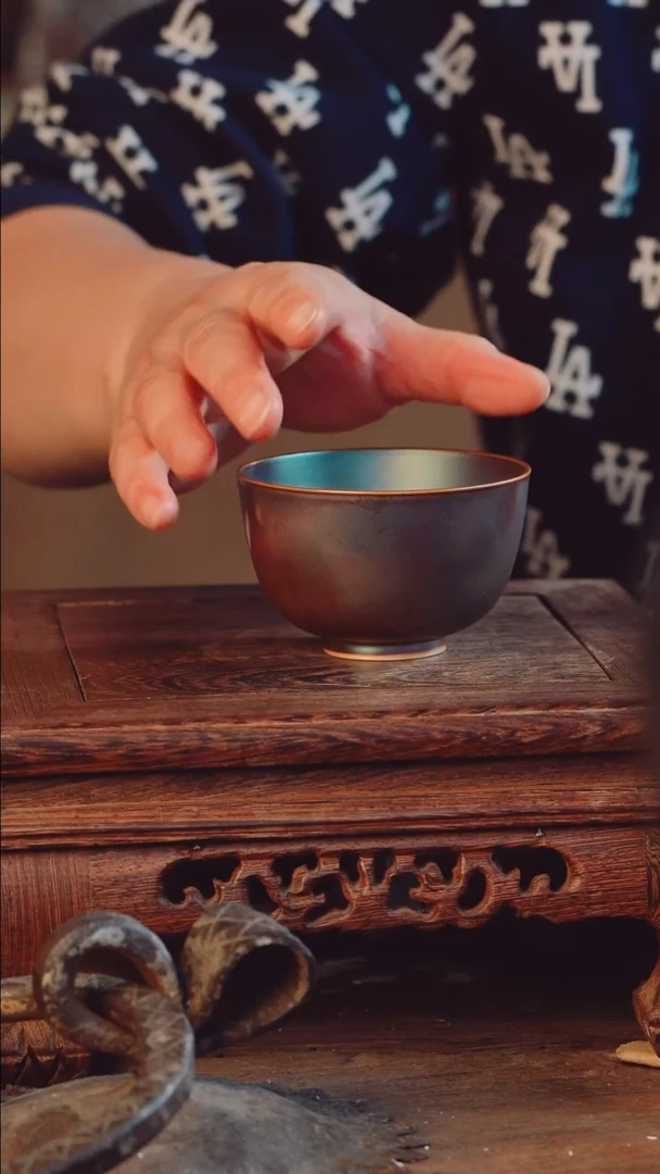 简****福老昌号手工手绘茶器