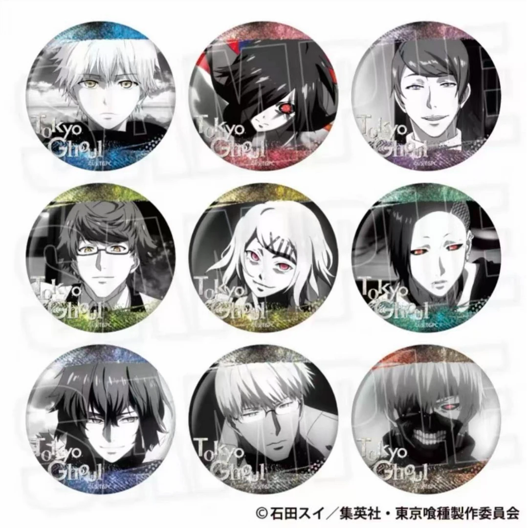 【拆盒】日谷 东京喰种 电眼吧唧系列吧唧 徽章盲盒（代拆）