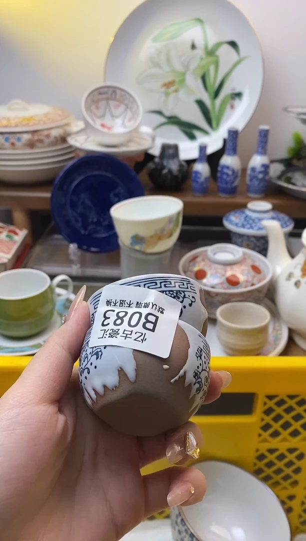 【闪购商品】瓷片083两只满18包邮默认微瑕不退不换