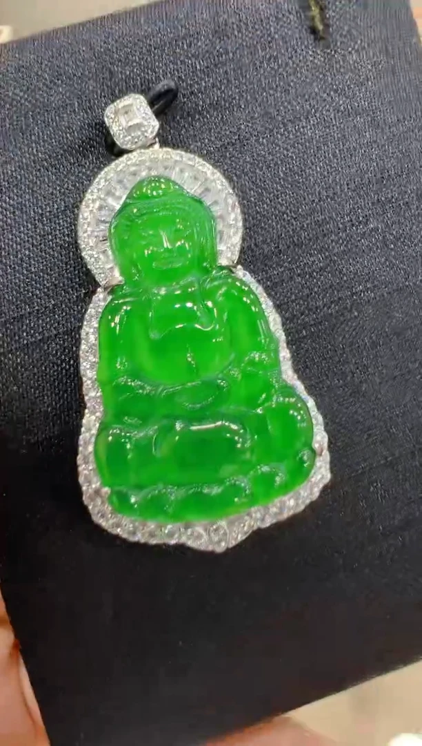 翡翠银S925镶嵌吊坠(不含链)多样性团购发一件