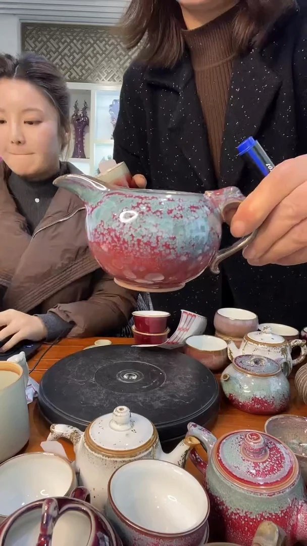 【闪购商品】摆件公道杯 土魂钧瓷