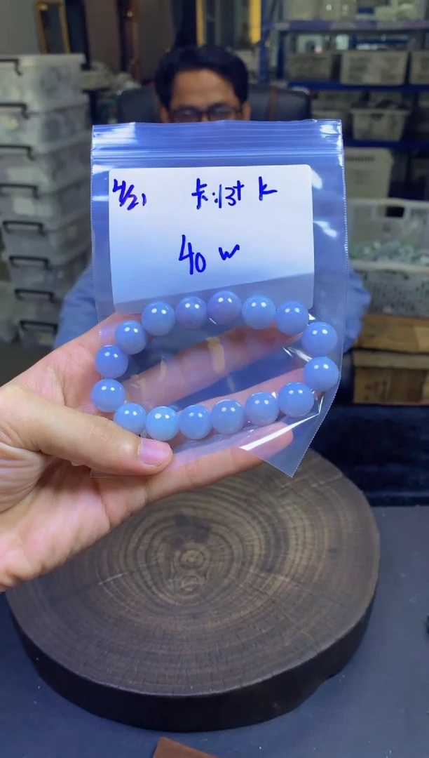 定制翡翠未镶嵌珠串