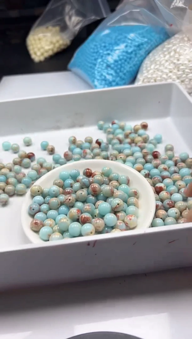 未镶嵌颈饰玛瑙/玉髓w353寿山石10mm*20颗