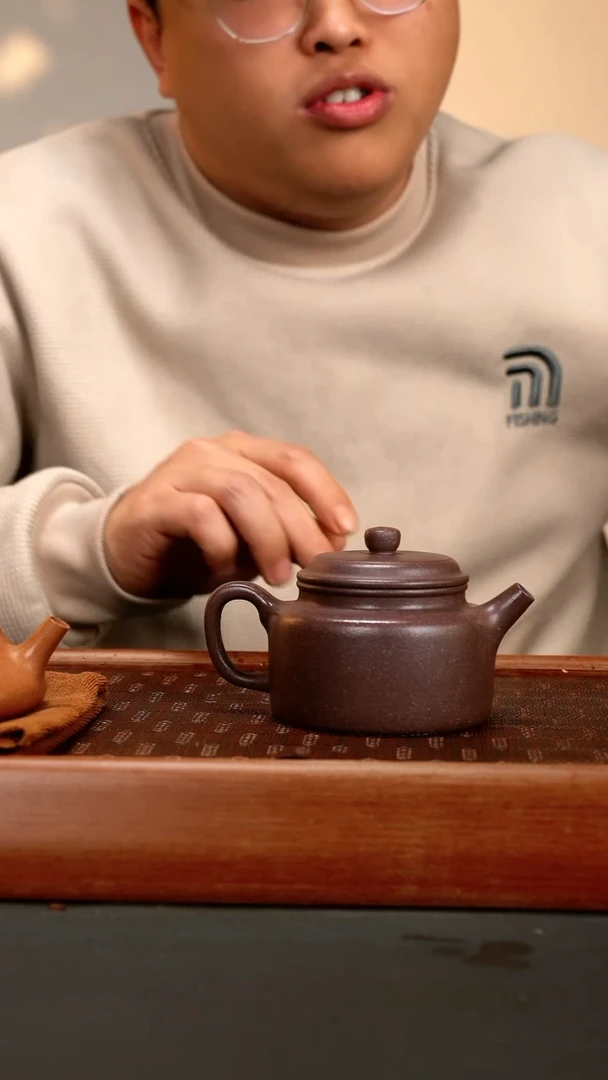 【闪购商品】紫砂茶壶lhb 天青粗砂 德钟