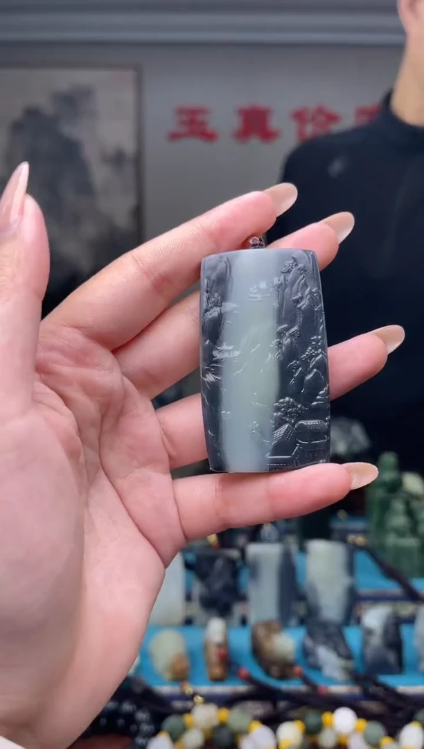 未镶嵌和田玉挂件1