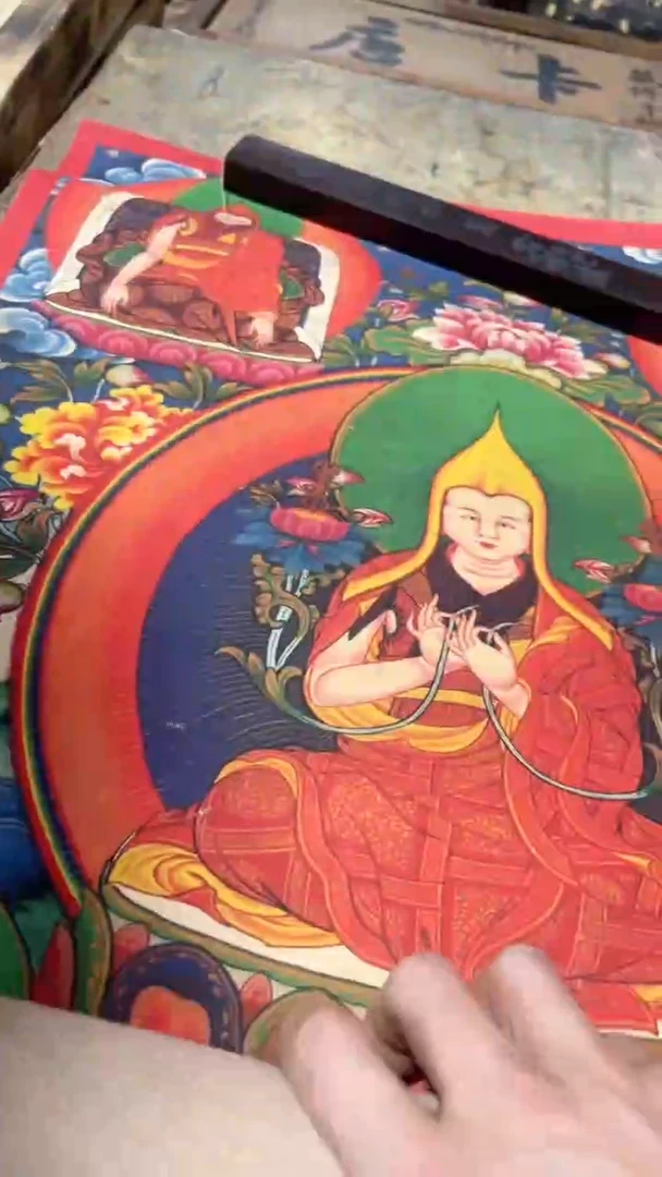 卷轴画 卷轴画唐卡商品61