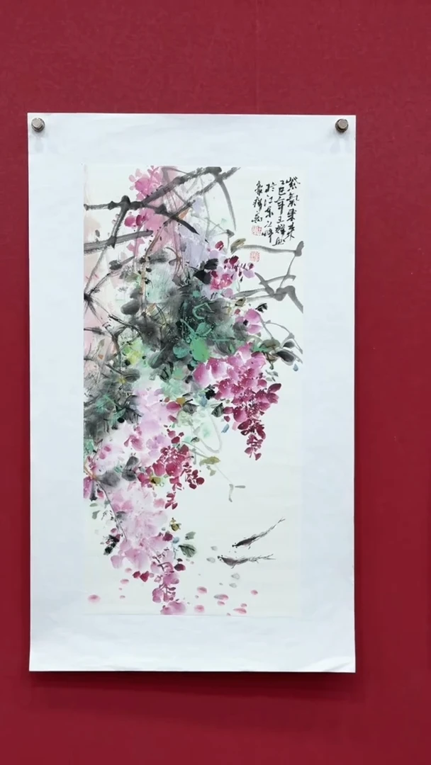 国画国画绘画山水花鸟