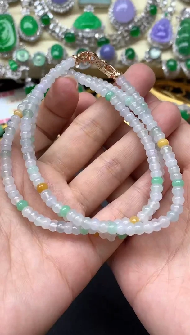 颈饰未镶嵌翡翠143中国好珍宝