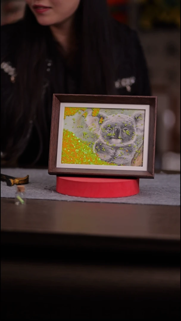 国画小****～023-8寸 流沙 手写-