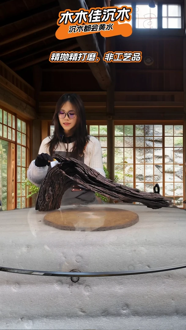 转**念木木佳鱼缸造景沉木-011