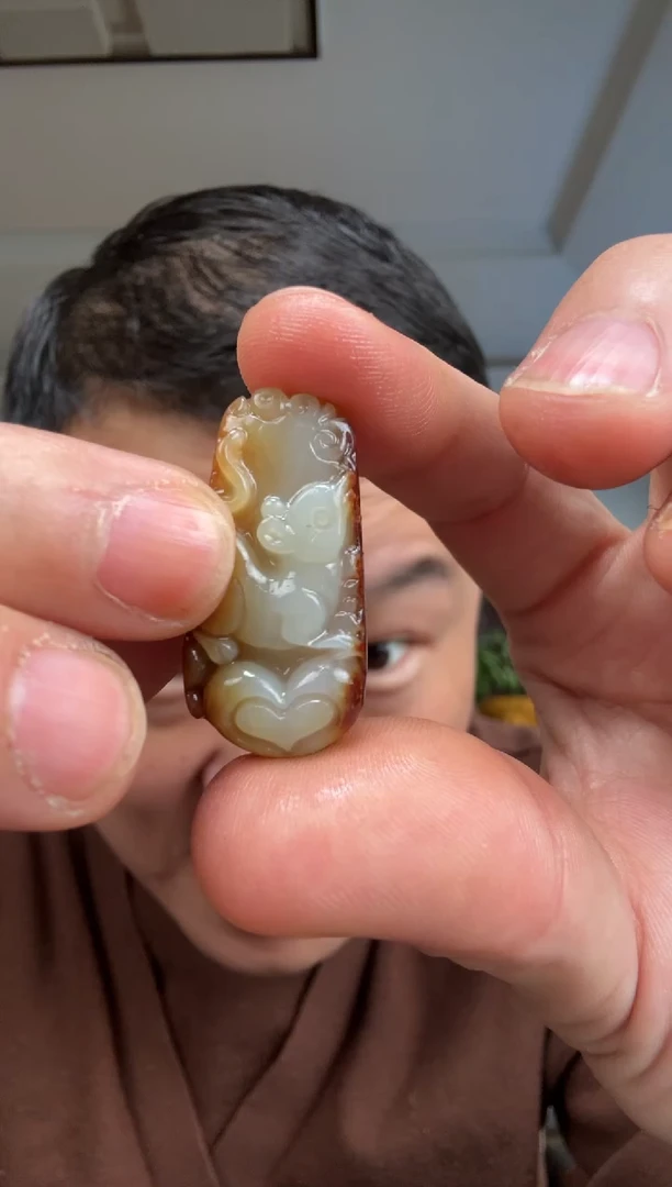 颈饰未镶嵌和田玉拍一发一多样性发货