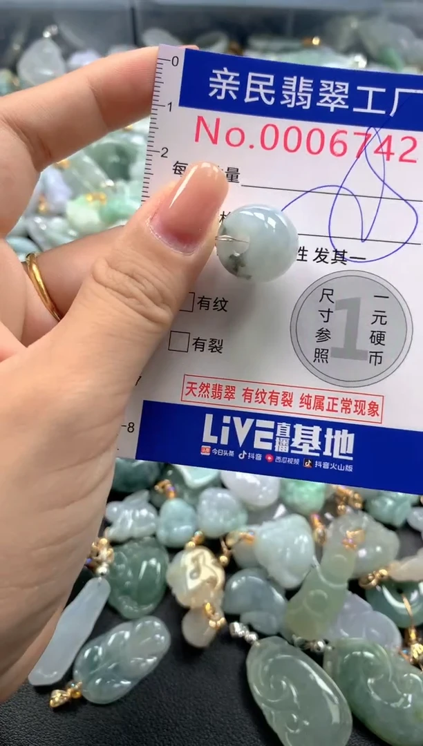 颈饰未镶嵌翡翠6742