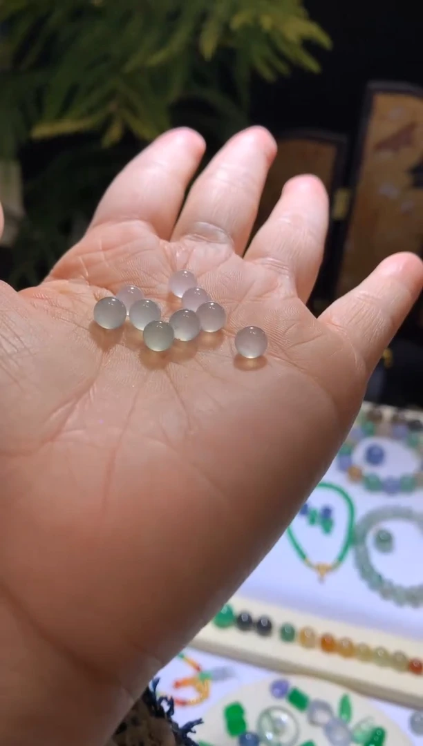【闪购商品】定制翡翠未镶嵌多样性发货一件发货6*珠子380+38