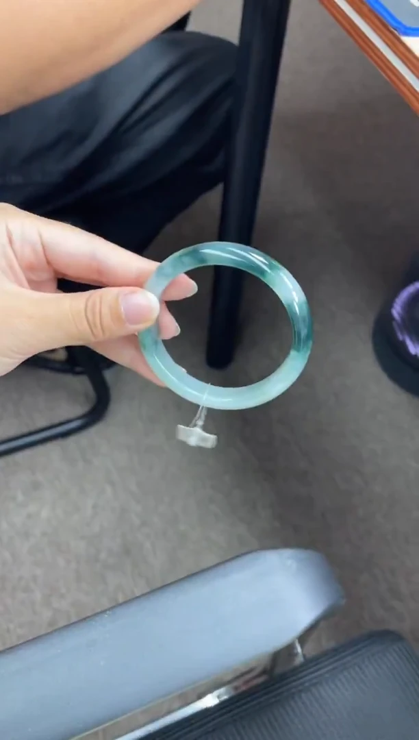 未镶嵌25#定制翡翠天然A货翡翠手镯55-57圈口