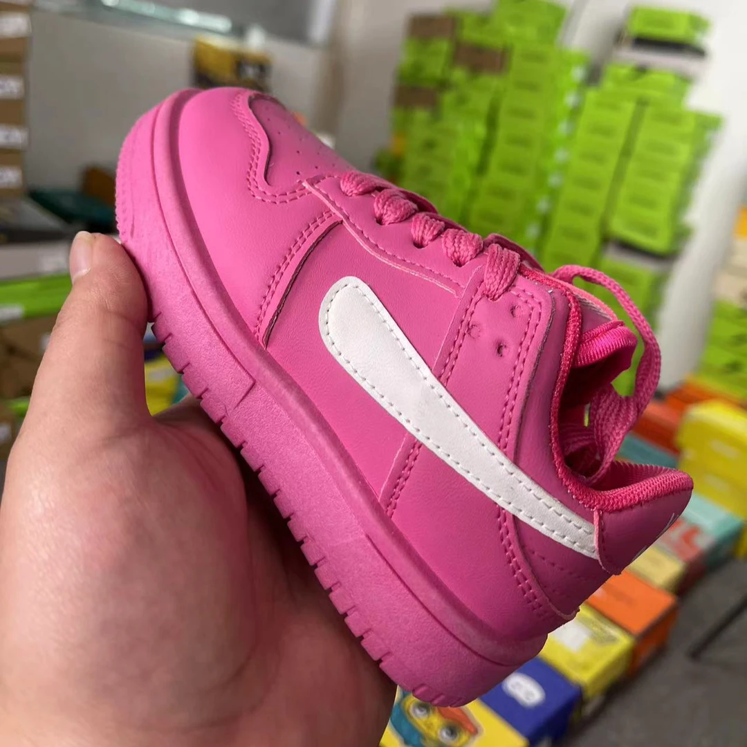 001时尚多巴胺儿童休闲鞋百搭低帮潮流厚底