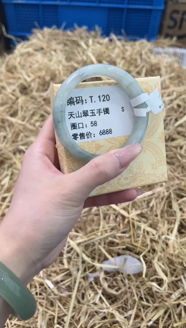 未镶嵌手镯石英质玉T.120
