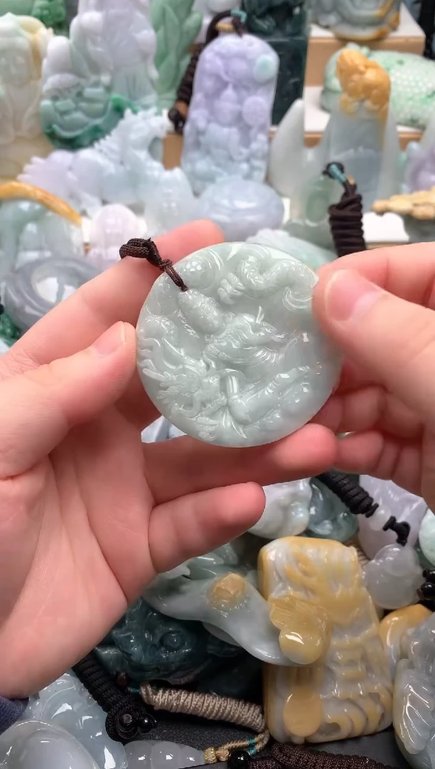 吊坠(不含链)未镶嵌翡翠1