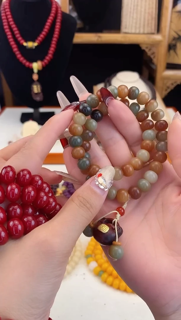 【闪购商品】菩提根/象牙果手串敦煌双圈