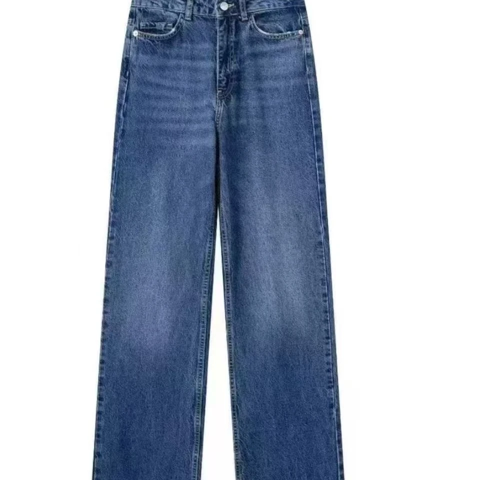 男女同款情侣休闲复古牛仔裤825款（微瑕介意勿拍）