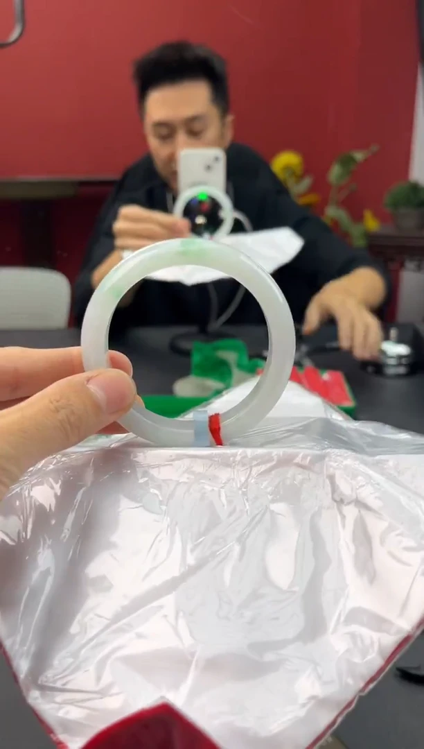 未镶嵌手镯翡翠12 5657