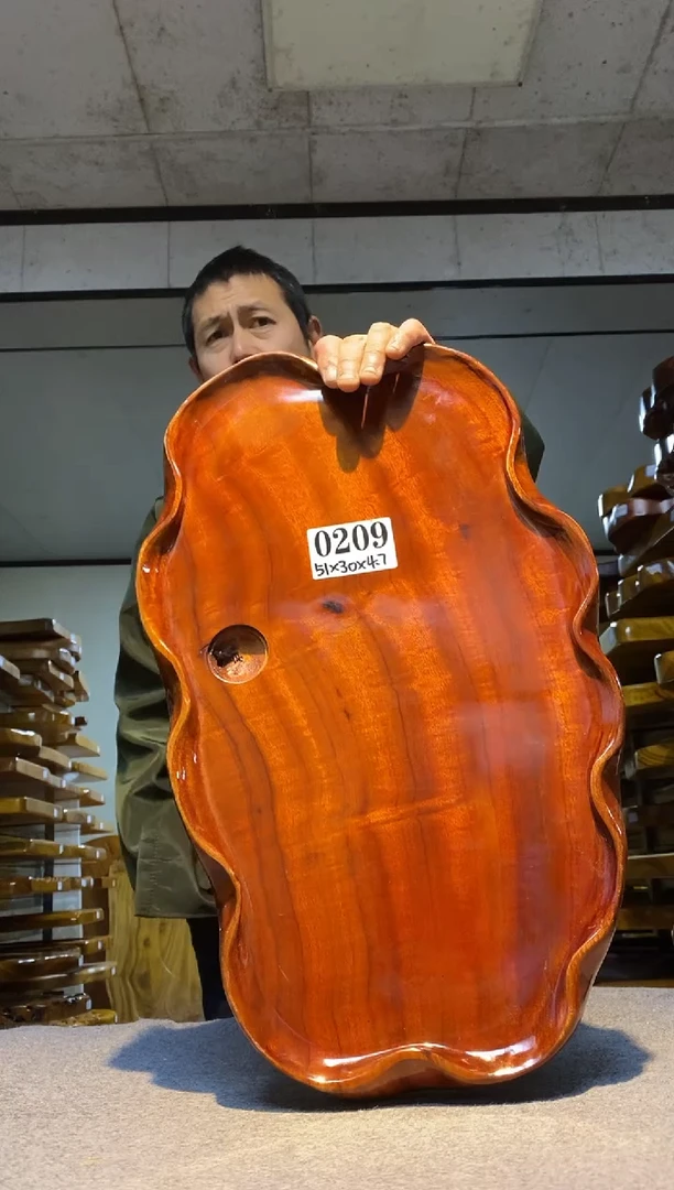 实木茶盘 一物一拍（不含配件）