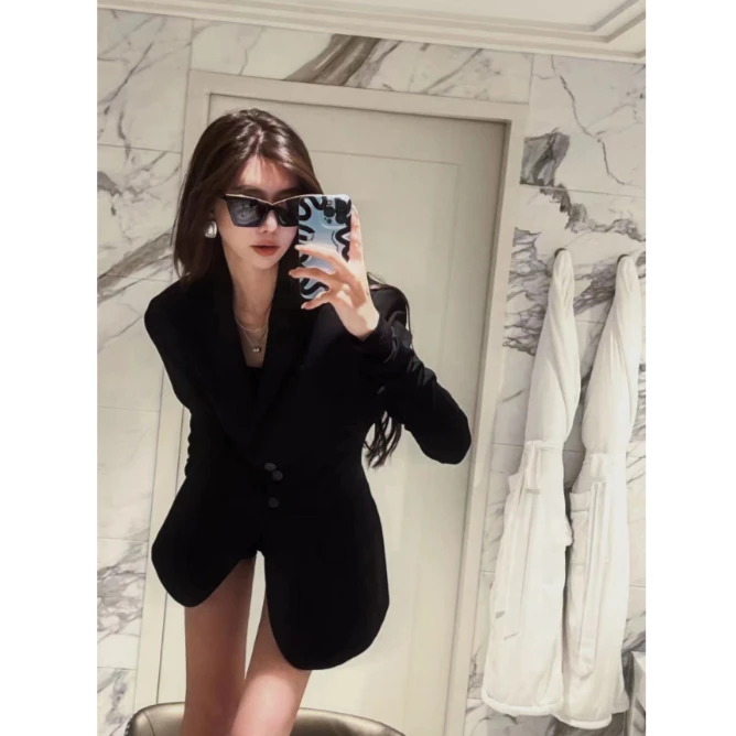 婉君【沙漏腰西装】高级感炸街小西服收腰西装外套LWJ23C3C526