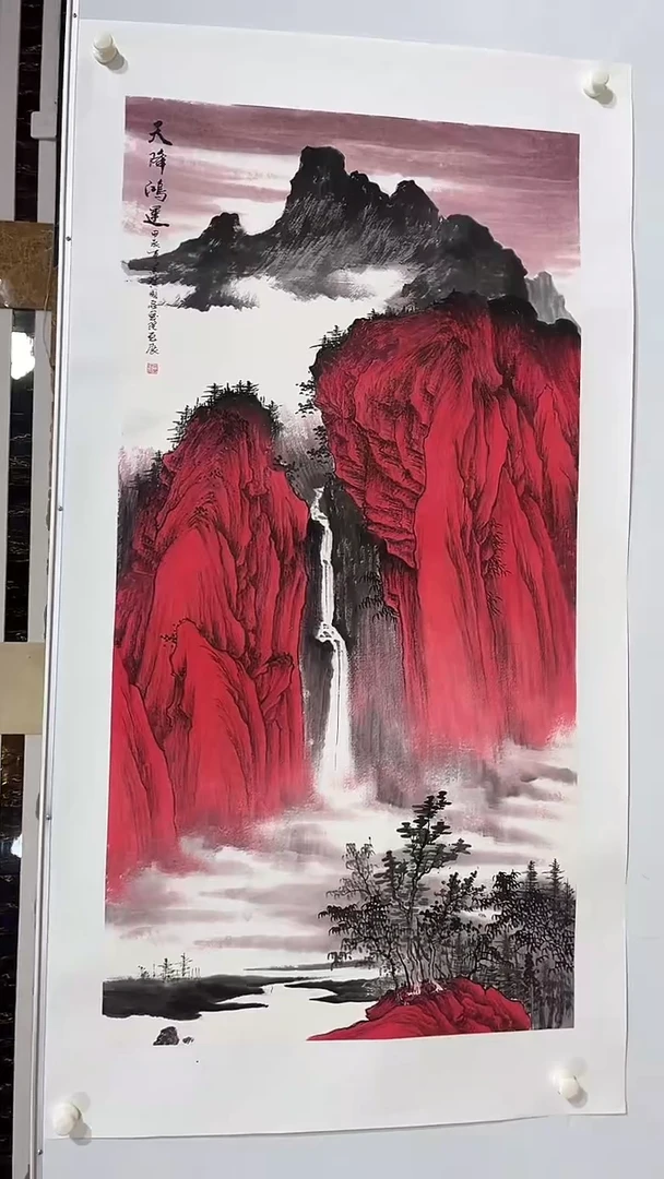 国画商老师国画作品17