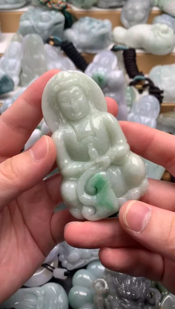 吊坠(不含链)未镶嵌翡翠1