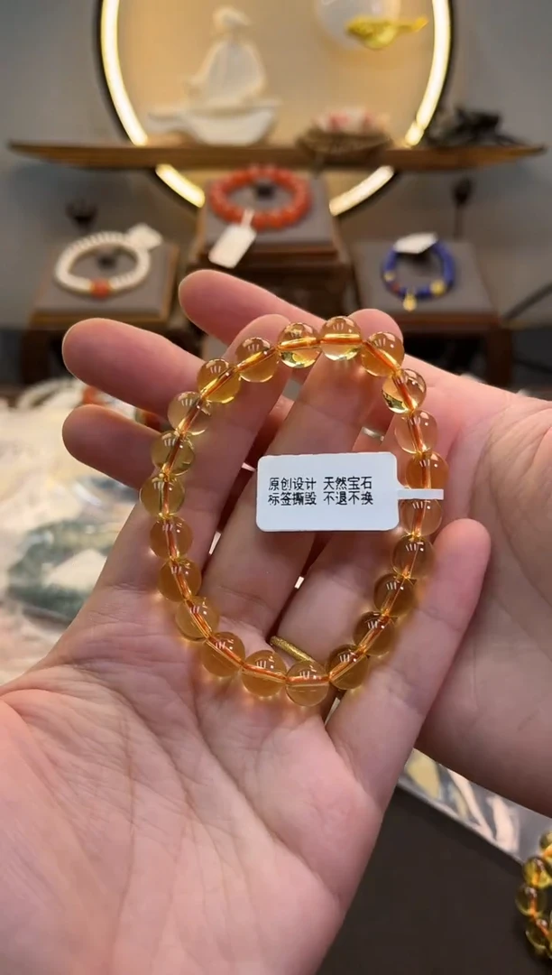 未镶嵌手链水晶货号954