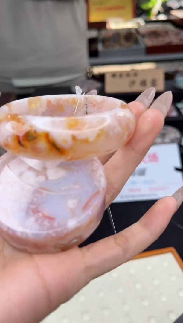 【闪购商品】石英质玉手镯未镶嵌54圈口（赠品镯心）3569077