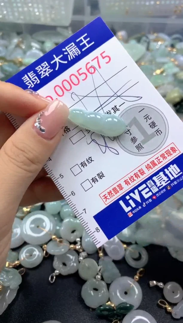 颈饰未镶嵌翡翠5675