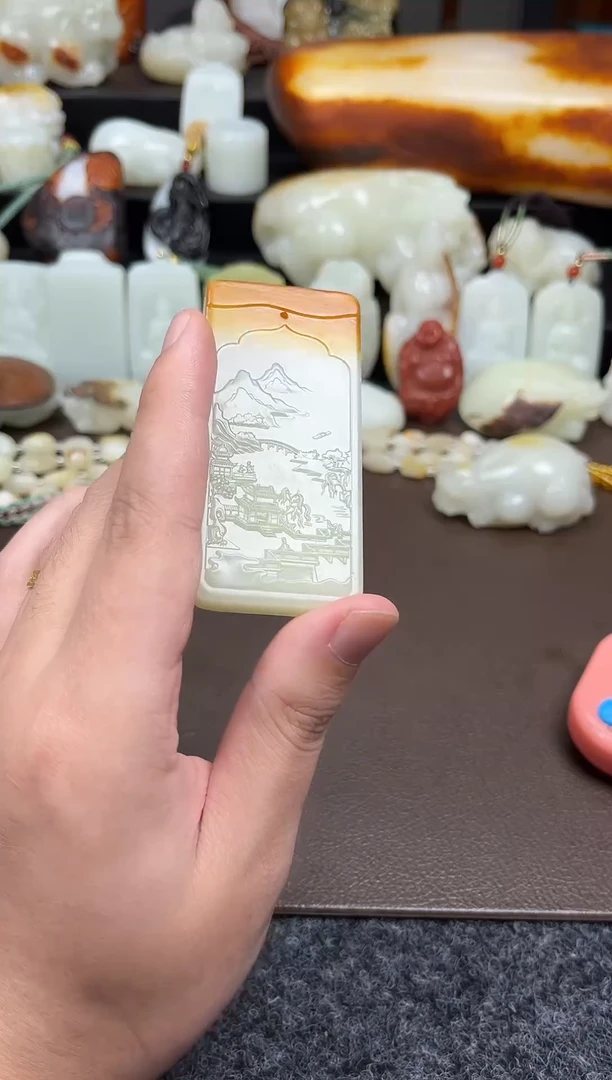 未镶嵌和田玉挂件**1