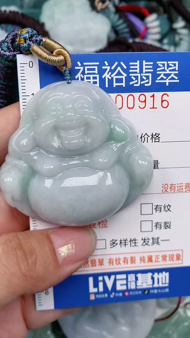 翡翠未镶嵌颈饰...0000916
