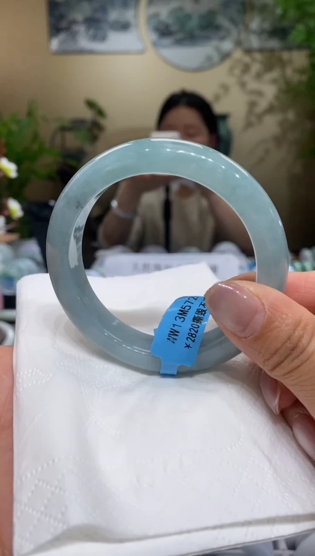 【闪购商品】翡翠手镯未镶嵌翡翠56-57
