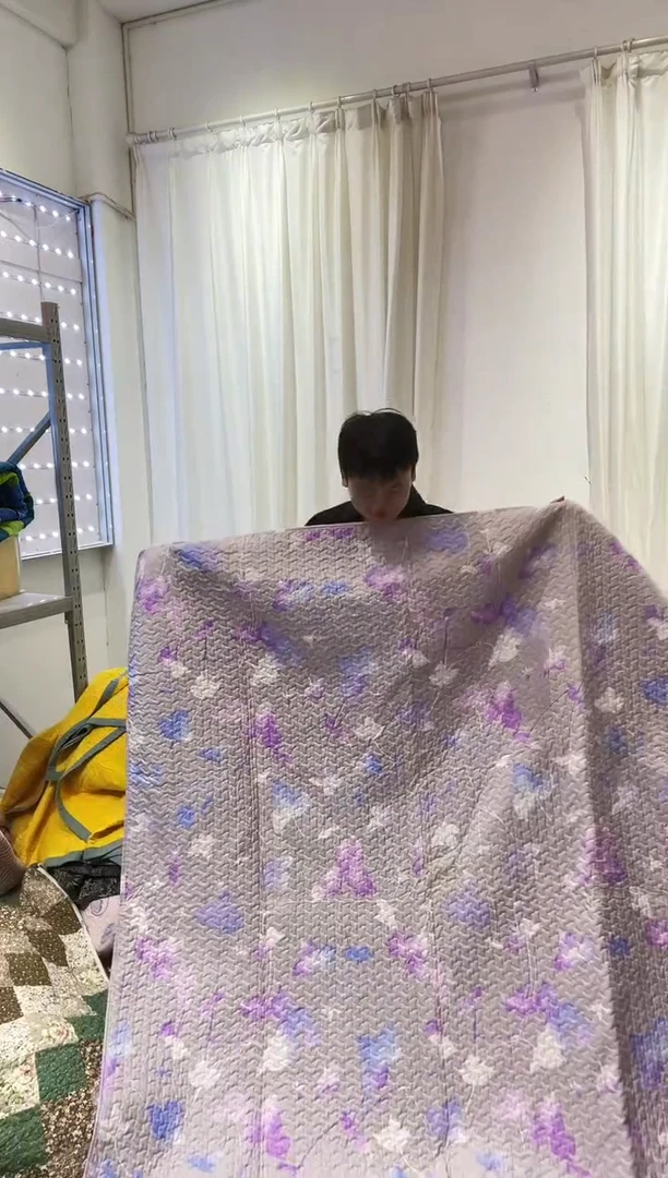 棉160*200不是纯棉床盖138号瑕疵