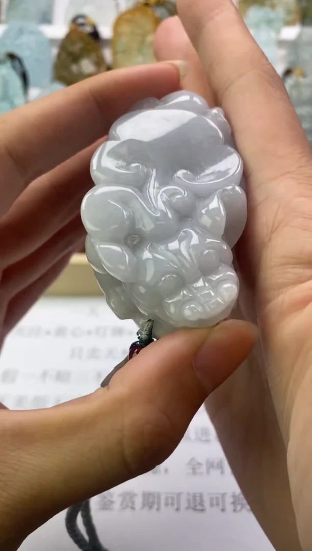 翡翠未镶嵌颈饰一*天然翡翠