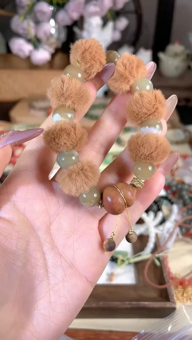 未镶嵌手链和田玉多样性发其一孤品默认微瑕