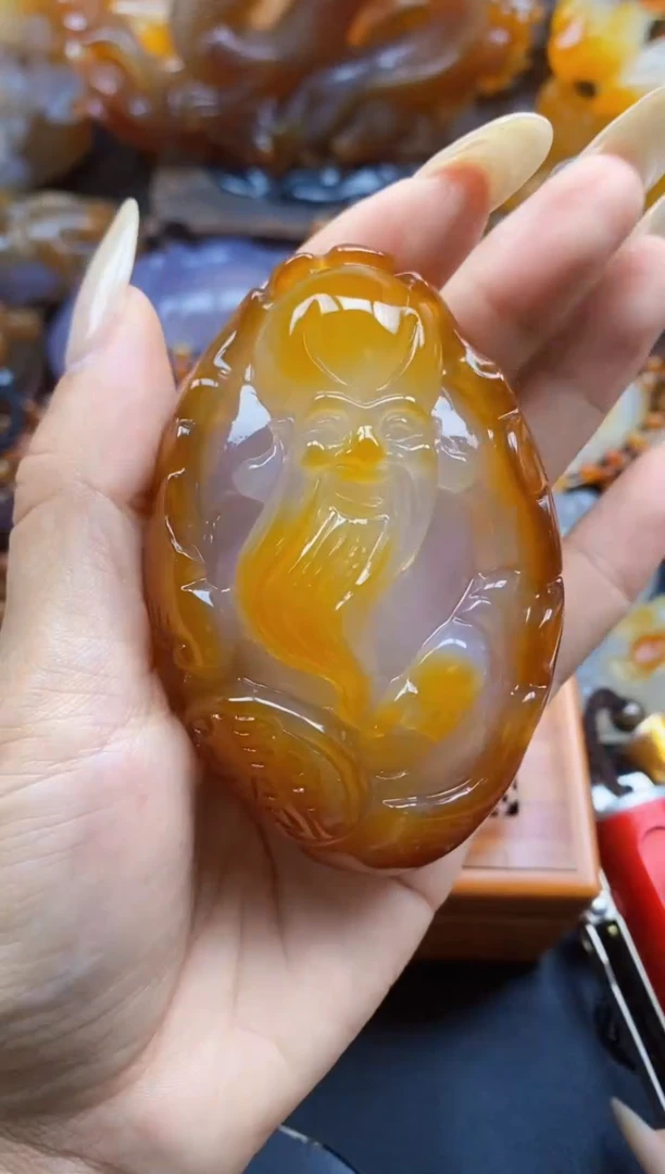玛瑙/玉髓挂件未镶嵌ll