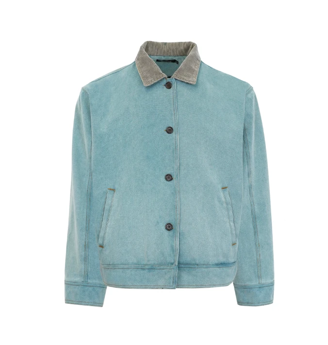 vinatge男士套装夹克破坏休闲秋季水洗美式做旧牛仔夹克